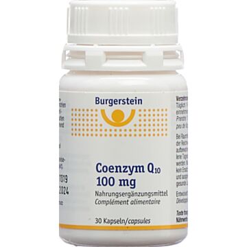BURGERSTEIN Coenzym Q10 Kaps 100 mg Ds 30 Stk