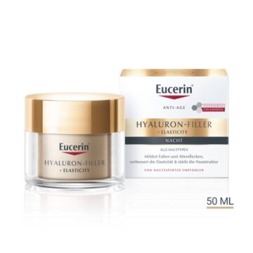 EUCERIN HYALURON-FILL+ELAST Nachtpfl Topf 50 ml