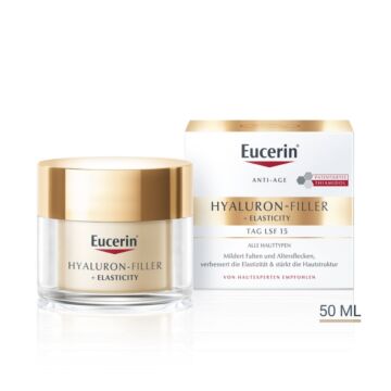 EUCERIN Hyal-Fill+Elast Tagespfl LSF15 Topf 50 ml