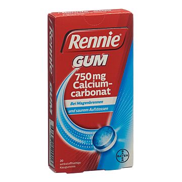RENNIE Gum Kaugummi 20 Stk
