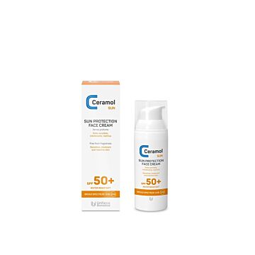 CERAMOL Sun Face SPF50+ Disp 50 ml