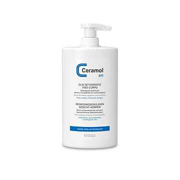 CERAMOL 311 Reinigungsemuls Gesicht Körper 400 ml