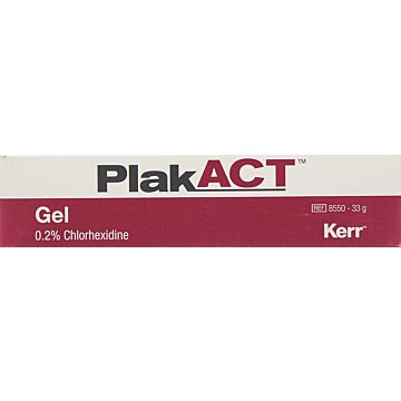 PLAKACT Gel 0.2 % Chlorhexidin Tb 33 g