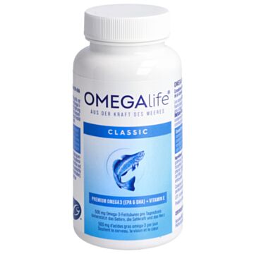OMEGA-LIFE Classic Kaps 500 mg Ds 60 Stk