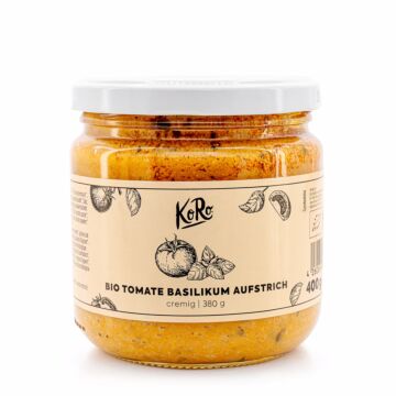 KORO Bio Tomate Basilikum Aufstrich 380g