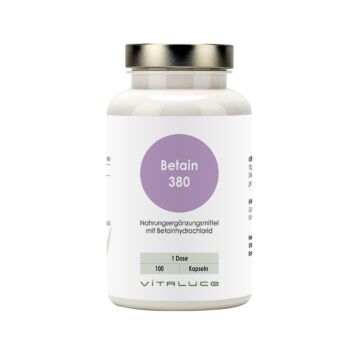 VITALUCE Betain 380 mg (als Hydrochlorid) 100 Kaps
