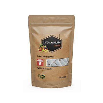 TAUTONA Kaugummi Frucht 100 Stk Btl