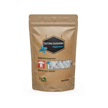 TAUTONA Kaugummi Pepperm 100 Stk Btl