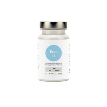 VITALUCE Eisen 14 mg (als Bisglycinat) 100 Kaps