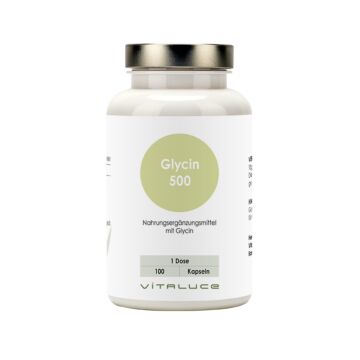 VITALUCE Glycin 500 mg 100 Kaps
