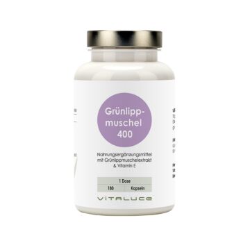 VITALUCE Grünlippmuschel 400 mg 180 Kaps