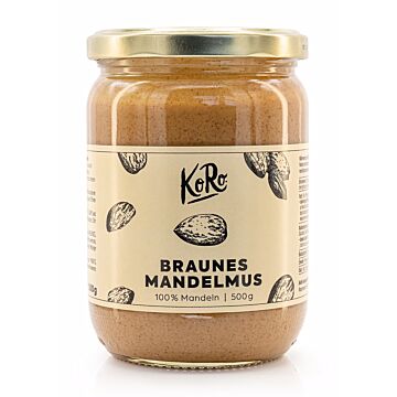KORO braunes Mandelmus 500g