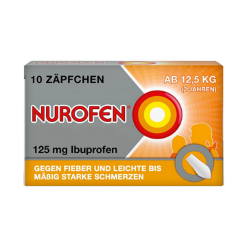 NUREFLEX (IMP A) Supp 125 mg 10 Stk