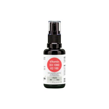VITALUCE Vitamin D3 1000I.E./K2 100mcg 200Hübe30ml