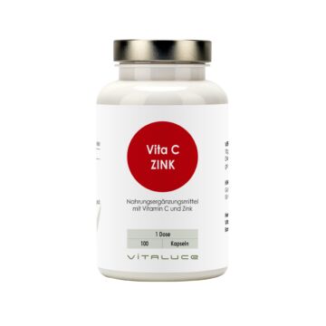 VITALUCE Vita C Zink 100 Kaps