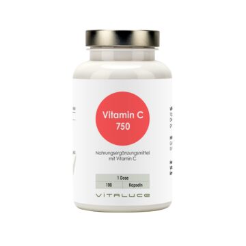 VITALUCE Vitamin C 750 mg 100 Kaps