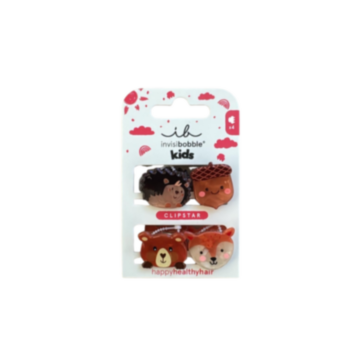 INVISIBOBBLE Klammer Kids Clipstar Waldfreun 4 Stk