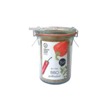 GENUSSWERKSTATT BBQ-Butter Weckglas 75g