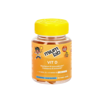 MIUMLAB Kids Gummies Vit D Ds 30 Stk