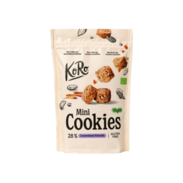 KORO Mini Cookies Caramelized Almond 150g
