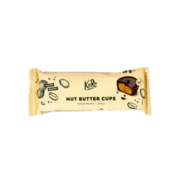 KORO Bio Nut Butter Cups Salted Peanut 3x13g