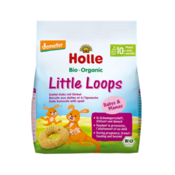 HOLLE Little Loops Dattel-Keks mit Dinkel 80 g
