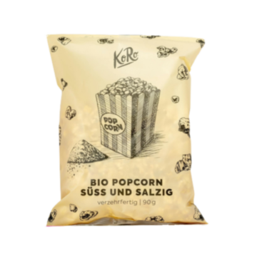 KORO Bio Popcorn süss und salzig 90g