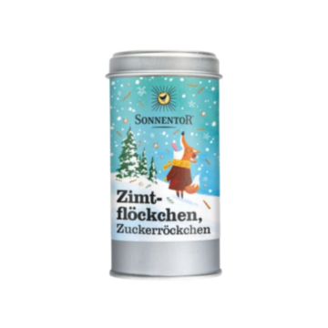SONNENTOR Zimtflöckchen Zuckerröckchen BIO 70 g