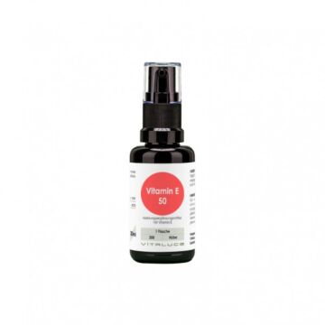 VITALUCE Vitamin E 50 mg/Hub 200 Hübe 30 ml